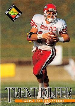 #333 Trent Dilfer - Tampa Bay Buccaneers - 1994 Pro Line Live Football