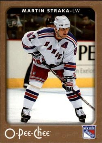 #333 Martin Straka - New York Rangers - 2006-07 O-Pee-Chee Hockey