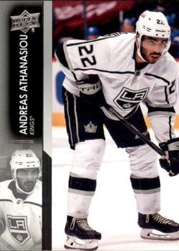 #333 Andreas Athanasiou - Los Angeles Kings - 2021-22 Upper Deck Hockey