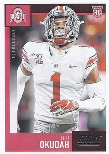 #333 Jeff Okudah - Ohio State Buckeyes - 2020 Score Football