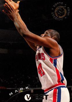 #333 Mark West - Detroit Pistons - 1994-95 Stadium Club Basketball