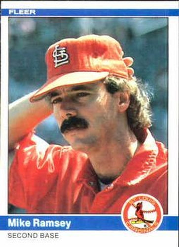 #333 Mike Ramsey - St. Louis Cardinals - 1984 Fleer Baseball