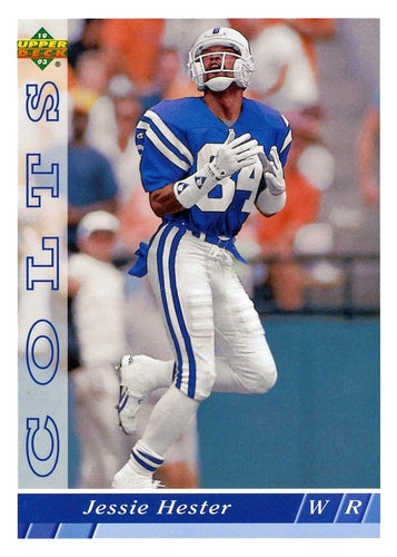 #334 Jessie Hester - Indianapolis Colts - 1993 Upper Deck Football