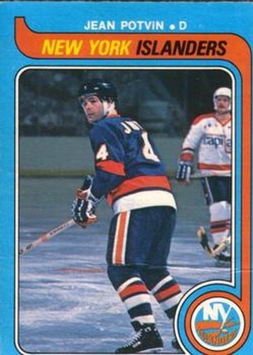 #334 Jean Potvin - New York Islanders - 1979-80 O-Pee-Chee Hockey