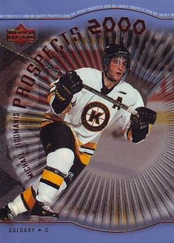 #334 Michael Zigomanis - KIngston Frontenacs - 1999-00 Upper Deck Hockey