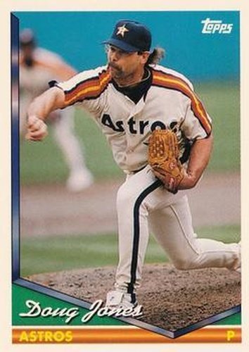 #334 Doug Jones - Houston Astros - 1994 Topps Baseball