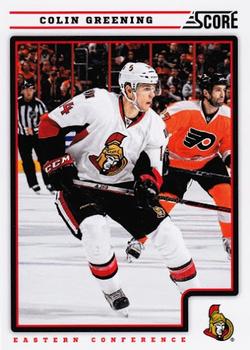 #334 Colin Greening - Ottawa Senators - 2012-13 Score Hockey