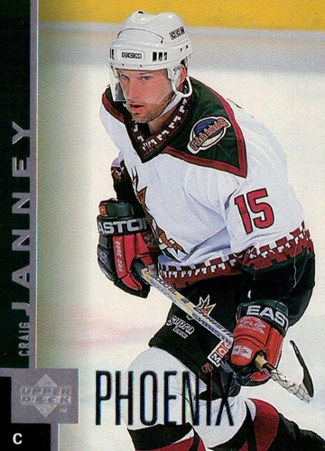 #334 Craig Janney - Phoenix Coyotes - 1997-98 Upper Deck Hockey
