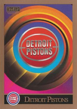 #335 Detroit Pistons - Detroit Pistons - 1990-91 SkyBox Basketball