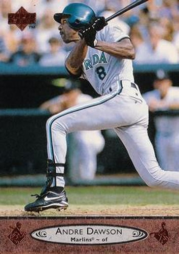 #335 Andre Dawson - Florida Marlins - 1996 Upper Deck Baseball