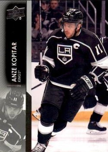 #335 Anze Kopitar - Los Angeles Kings - 2021-22 Upper Deck Hockey