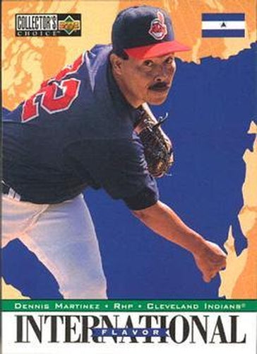 #335 Dennis Martinez - Cleveland Indians - 1996 Collector's Choice Baseball