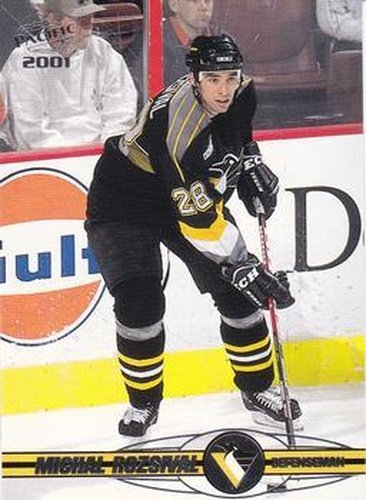 #335 Michal Rozsival - Pittsburgh Penguins - 2000-01 Pacific Hockey