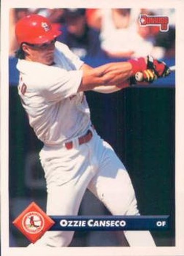 #336 Ozzie Canseco - St. Louis Cardinals - 1993 Donruss Baseball