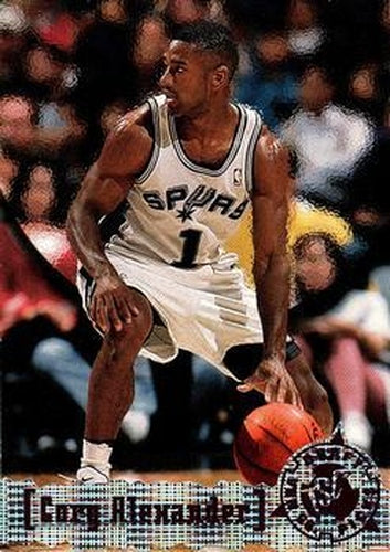 #336 Cory Alexander - San Antonio Spurs - 1995-96 Stadium Club Basketball