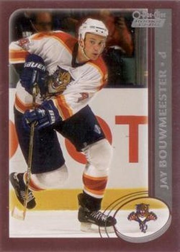 #336 Jay Bouwmeester - Florida Panthers - 2002-03 O-Pee-Chee Hockey