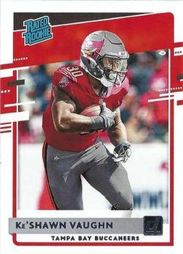 #336 Ke'Shawn Vaughn - Tampa Bay Buccaneers - 2020 Donruss Football