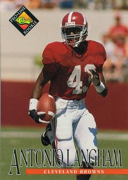 #336 Antonio Langham - Cleveland Browns - 1994 Pro Line Live Football