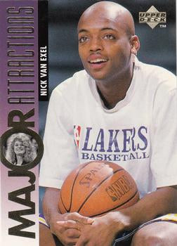 #336 Nick Van Exel / D.Cannon - Los Angeles Lakers - 1995-96 Upper Deck Basketball