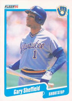 #336 Gary Sheffield - Milwaukee Brewers - 1990 Fleer USA Baseball