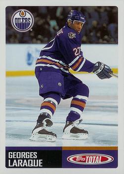 #337 Georges Laraque - Edmonton Oilers - 2002-03 Topps Total Hockey
