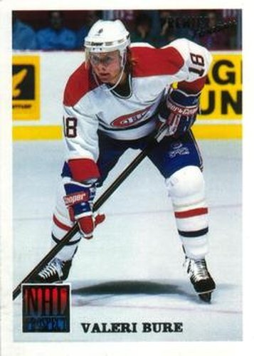 #337 Valeri Bure - Montreal Canadiens - 1994-95 O-Pee-Chee Premier Hockey