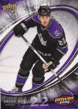 #337 Brian Boyle - Los Angeles Kings - 2008-09 Upper Deck Power Play Box Set Hockey