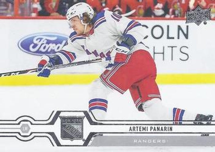 #337 Artemi Panarin - New York Rangers - 2019-20 Upper Deck Hockey