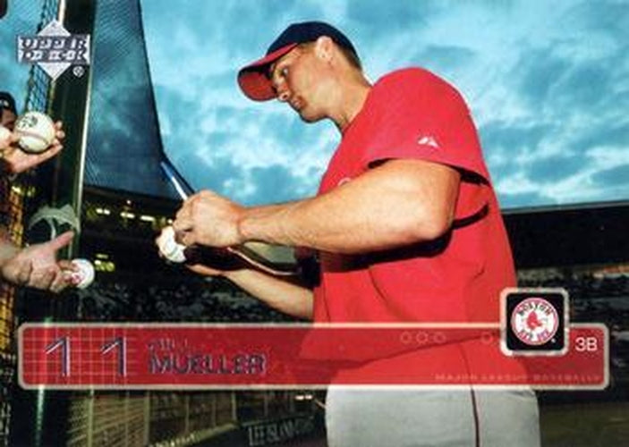 #337 Bill Mueller - Boston Red Sox - 2003 Upper Deck Baseball