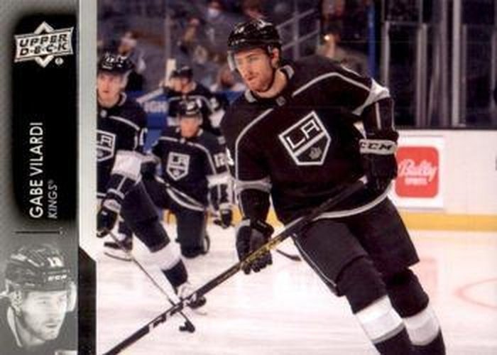 #337 Gabe Vilardi - Los Angeles Kings - 2021-22 Upper Deck Hockey