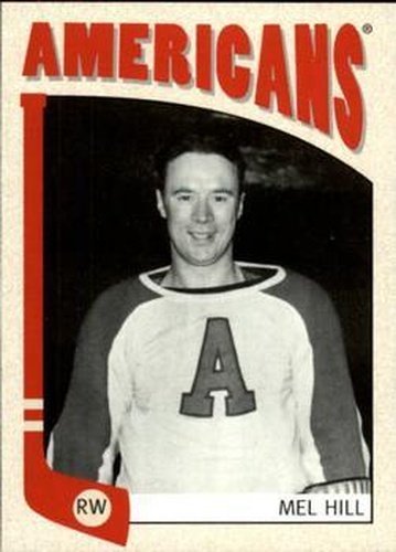 #337 Mel Hill - Brooklyn Americans - 2004-05 In The Game Franchises US East Hockey