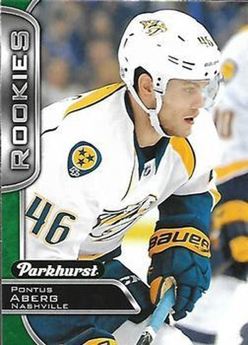 #337 Pontus Aberg - Nashville Predators - 2016-17 Parkhurst Hockey