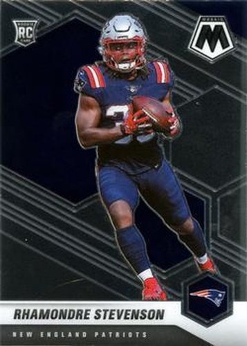 #337 Rhamondre Stevenson - New England Patriots - 2021 Panini Mosaic Football