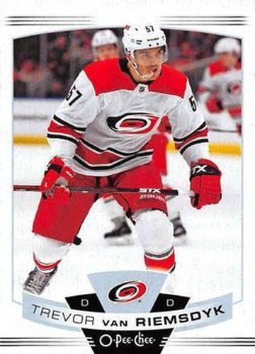 #337 Trevor van Riemsdyk - Carolina Hurricanes - 2019-20 O-Pee-Chee Hockey
