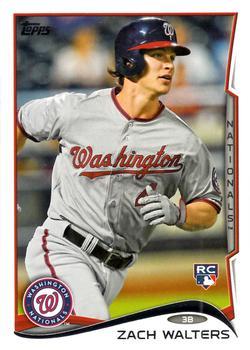 #337 Zach Walters - Washington Nationals - 2014 Topps Baseball