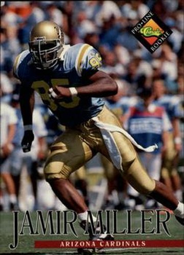 #337 Jamir Miller - Arizona Cardinals - 1994 Pro Line Live Football