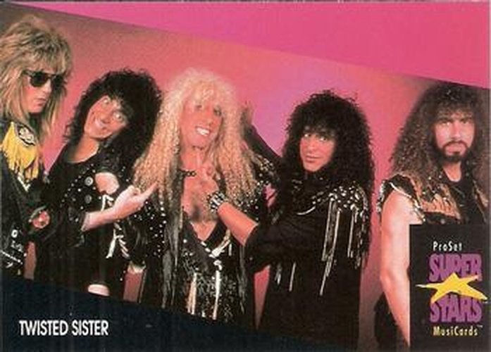 #338 Twisted Sister - 1991 Pro Set SuperStars MusiCards