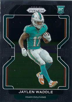 #338 Jaylen Waddle - Miami Dolphins - 2021 Panini Prizm Football