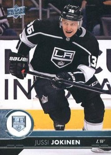 #338 Jussi Jokinen - Los Angeles Kings - 2017-18 Upper Deck Hockey