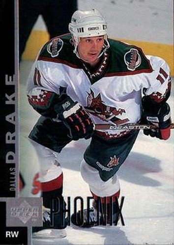 #338 Dallas Drake - Phoenix Coyotes - 1997-98 Upper Deck Hockey
