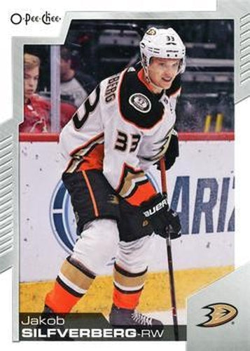 #338 Jakob Silfverberg - Anaheim Ducks - 2020-21 O-Pee-Chee Hockey
