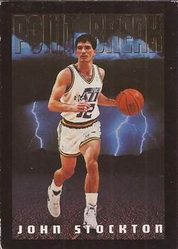 #338 John Stockton - Utah Jazz - 1993-94 SkyBox Premium Basketball
