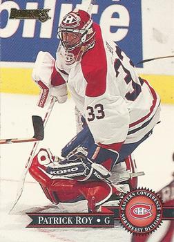 #338 Patrick Roy - Montreal Canadiens - 1995-96 Donruss Hockey