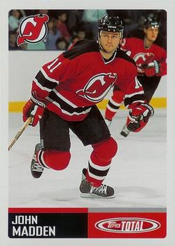 #339 John Madden - New Jersey Devils - 2002-03 Topps Total Hockey