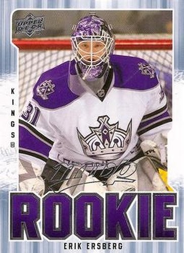 #339 Erik Ersberg - Los Angeles Kings - 2008-09 Upper Deck MVP Hockey