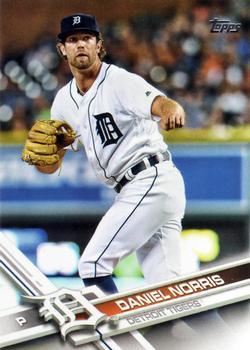 #339 Daniel Norris - Detroit Tigers - 2017 Topps Baseball