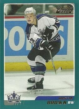 #339 Dustin Brown - Los Angeles Kings - 2003-04 O-Pee-Chee Hockey