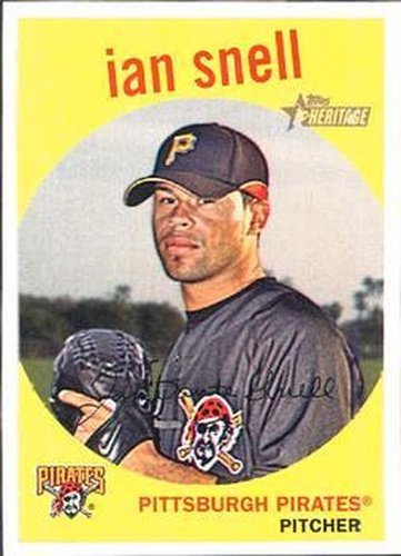 #339 Ian Snell - Pittsburgh Pirates - 2008 Topps Heritage Baseball