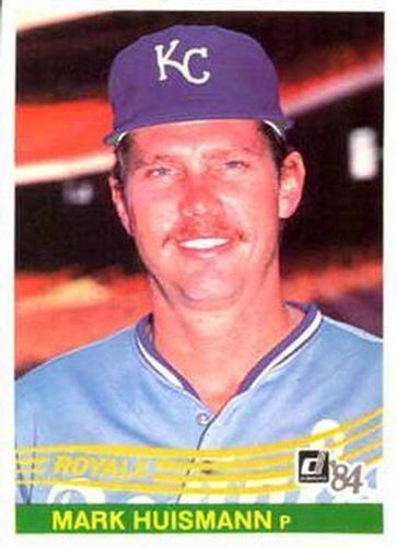 #339 Mark Huismann - Kansas City Royals - 1984 Donruss Baseball