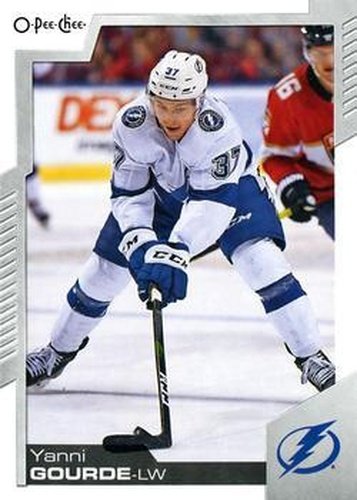 #339 Yanni Gourde - Tampa Bay Lightning - 2020-21 O-Pee-Chee Hockey